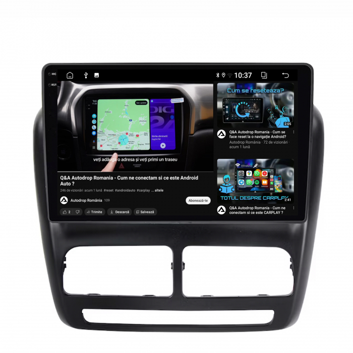 Carplay Android OS Fiat Doblo 4GB | AutoDrop.ro [9]