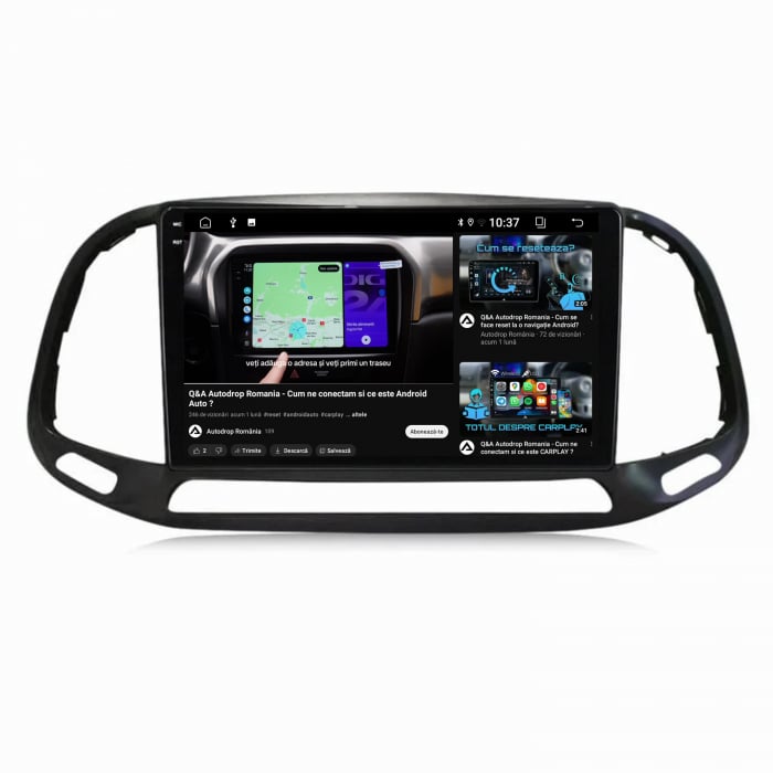 Navigatie Carplay Fiat Doblo 2015+ 4GB | AutoDrop.ro [9]