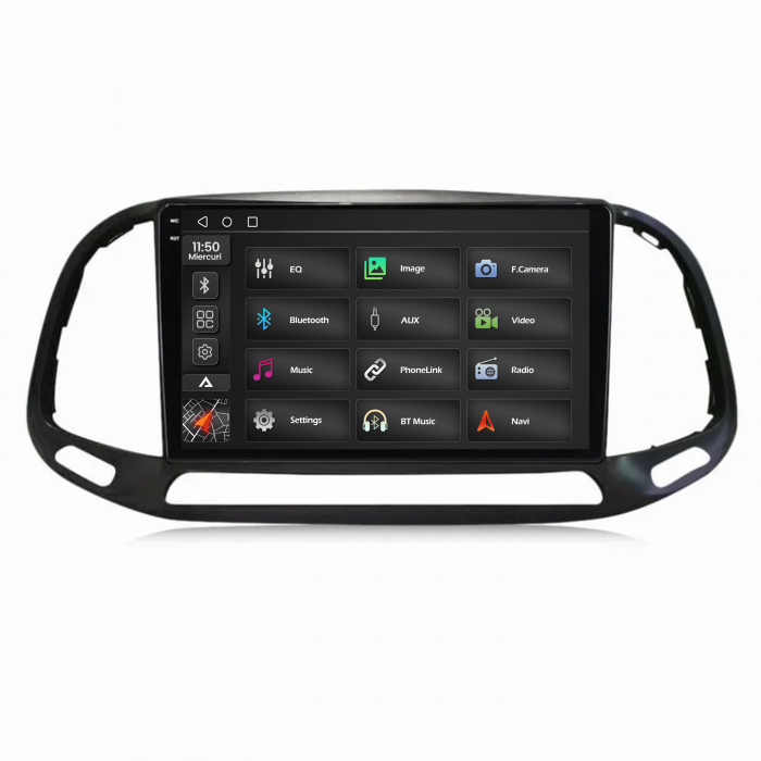 Navigatie Carplay Fiat Doblo 2015+ 4GB | AutoDrop.ro [3]