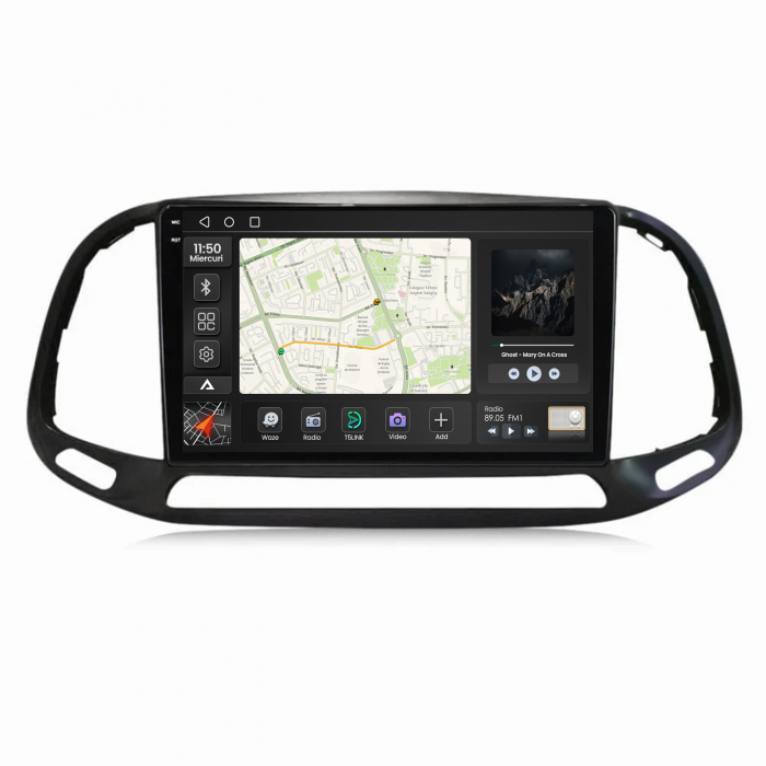 Navigatie Carplay Fiat Doblo 2015+ 4GB | AutoDrop.ro [2]