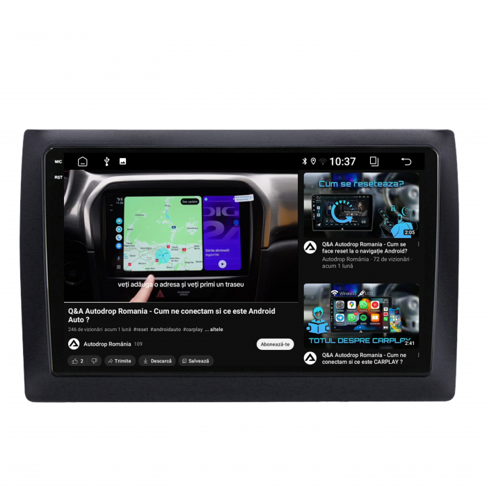 Carplay Android Android OS Fiat Stilo 4GB | AutoDrop.ro [9]