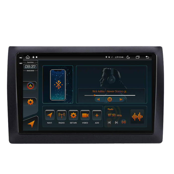 Carplay Android Android OS Fiat Stilo 4GB | AutoDrop.ro [2]