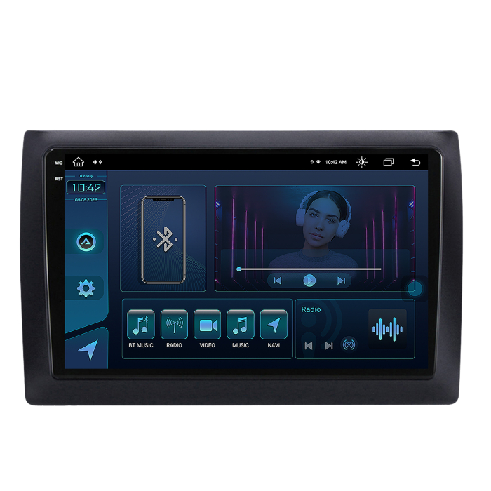 Carplay Android Android OS Fiat Stilo 8GB | AutoDrop.ro [2]