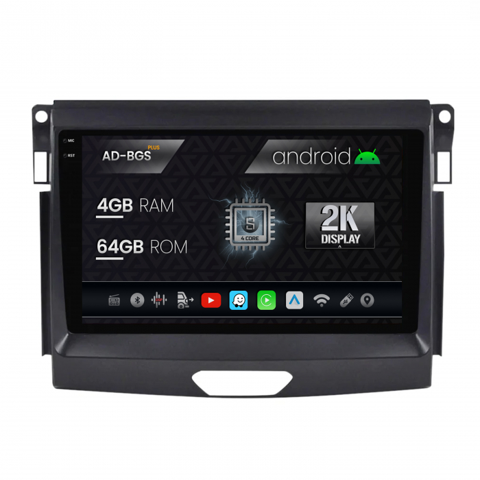 Navigatie Android Ford Ranger (2015-2020) AD-BGS | AutoDrop.ro [1]