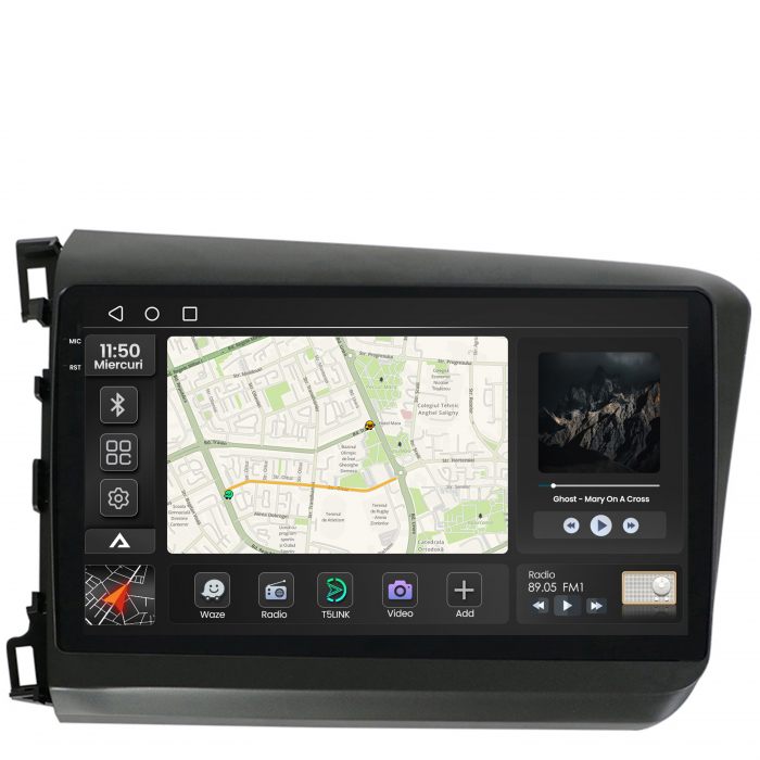 Carplay Android OS Honda Civic | AutoDrop.ro [2]