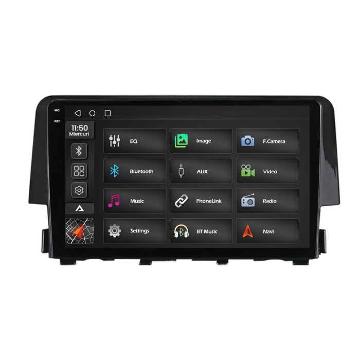 Carplay Android OS Honda Civic X | AutoDrop.ro [3]