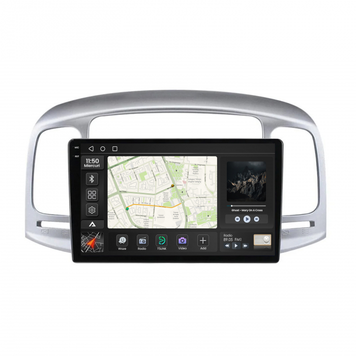 Carplay Android Hyundai Accent (2006-2011) 2+34GB | AutoDrop.ro [2]