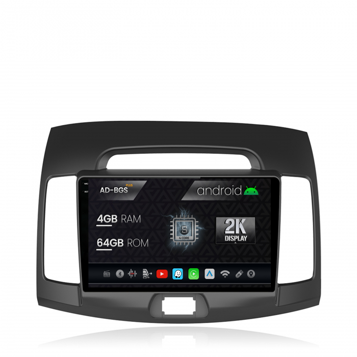 Carplay Android Hyundai Elantra 2007+ 2+34GB | AutoDrop.ro [1]