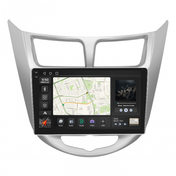 Carplay Android Hyundai Accent (2011-2016) 2+34GB | AutoDrop.ro [2]