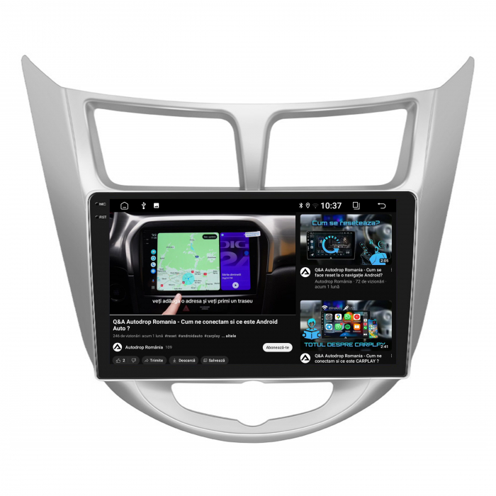 Carplay Android Hyundai Accent (2011-2016) 2+34GB | AutoDrop.ro [9]