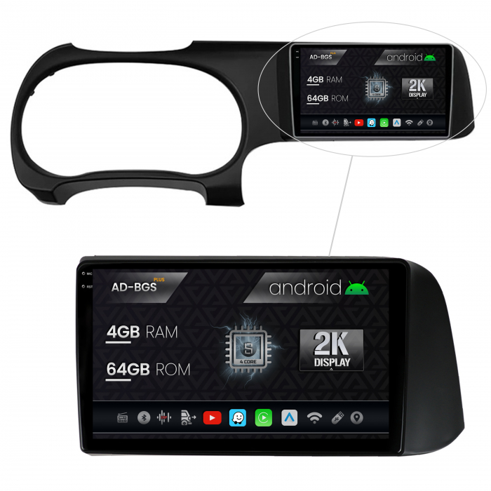 Carplay Android AD-BGS Hyundai I10 2020+ 4GB | AutoDrop.ro [1]