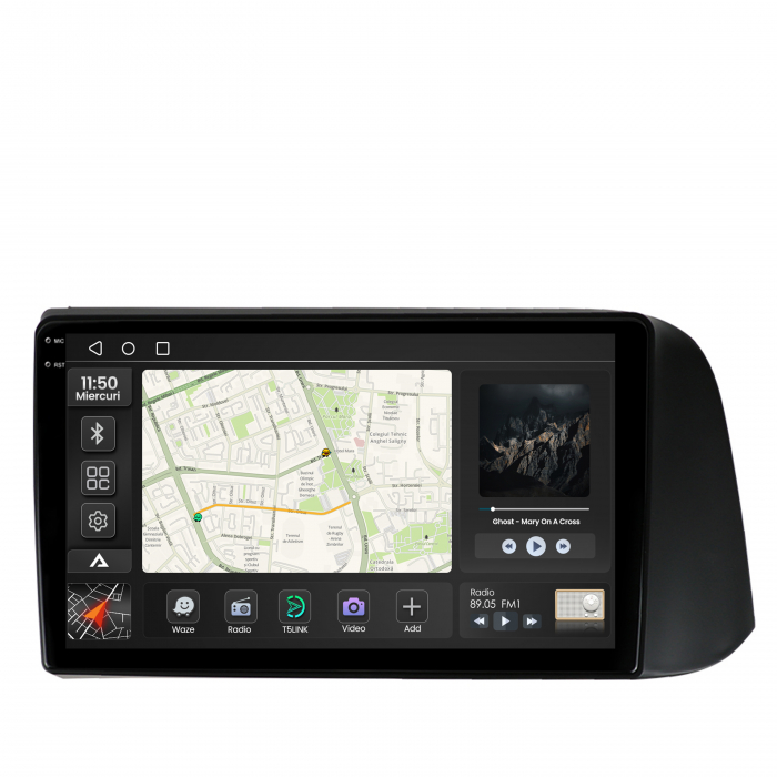 Carplay Android AD-BGS Hyundai I10 2020+ 4GB | AutoDrop.ro [2]