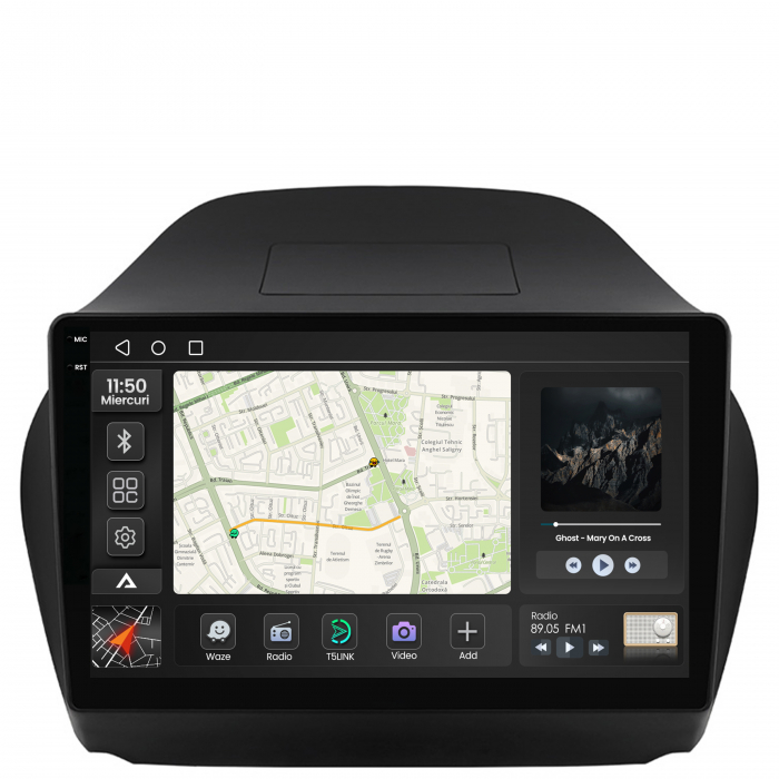 Carplay Android OS Hyundai IX35 4GB | AutoDrop.ro [2]