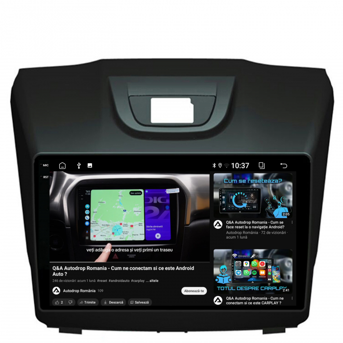 Navigatie Isuzu D-MAX 2015+ 4GB | AutoDrop.ro [9]