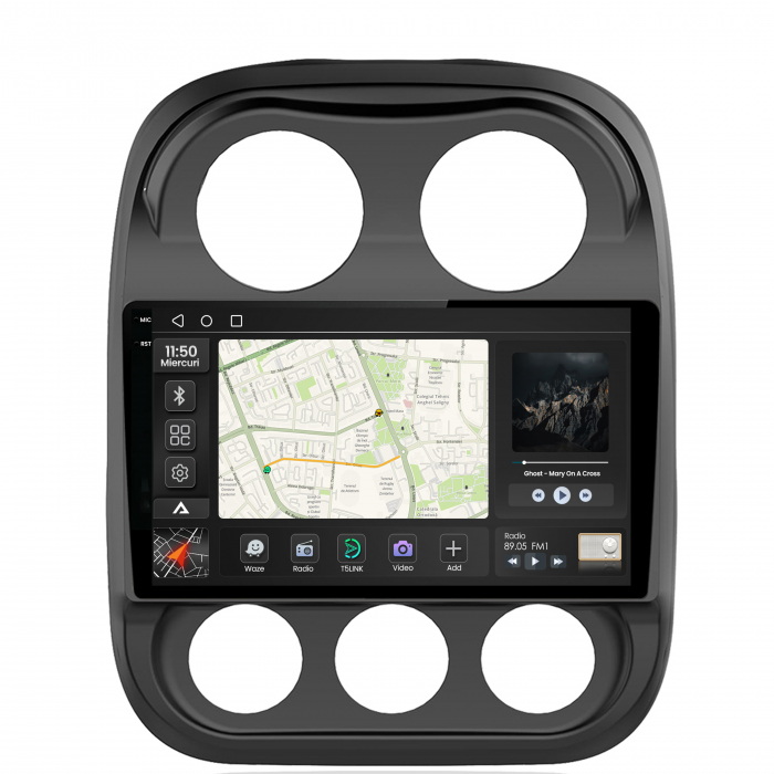 Navigatie Carplay Jeep Compass 2009+ 4GB | AutoDrop.ro [2]
