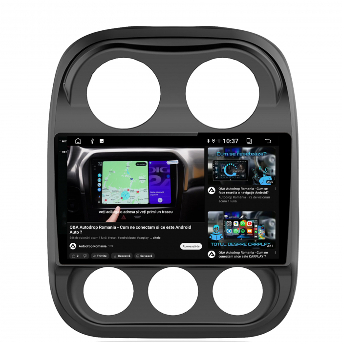 Navigatie Carplay Jeep Compass 2009+ 4GB | AutoDrop.ro [9]