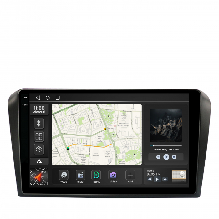 Navigatie Carplay Android OS Mazda 3 03-09 | AutoDrop.ro [2]