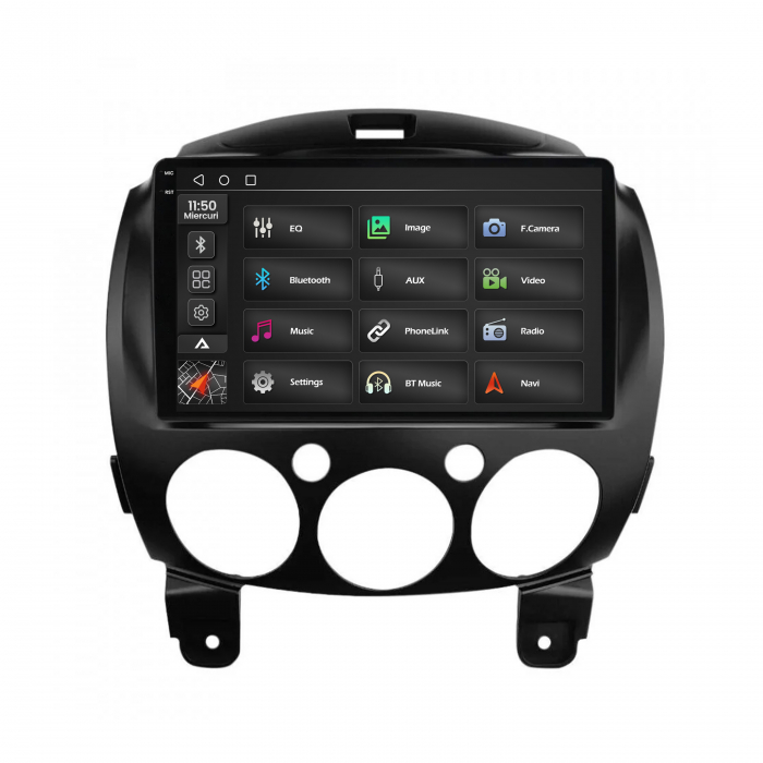 Navigatie Carplay Android OS Mazda 2 (2007-2014) | AutoDrop.ro [3]