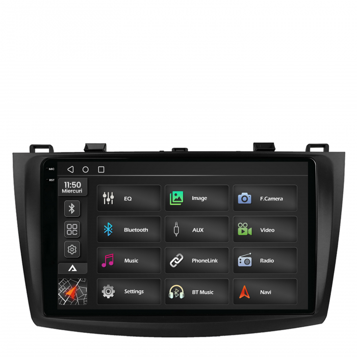 Navigatie Carplay Android OS Mazda 3 09-13 4GB | AutoDrop.ro [3]