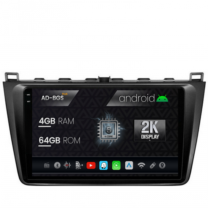 Navigatie Mazda 6 08-13 cu Android AD-BGS | AutoDrop.ro [1]