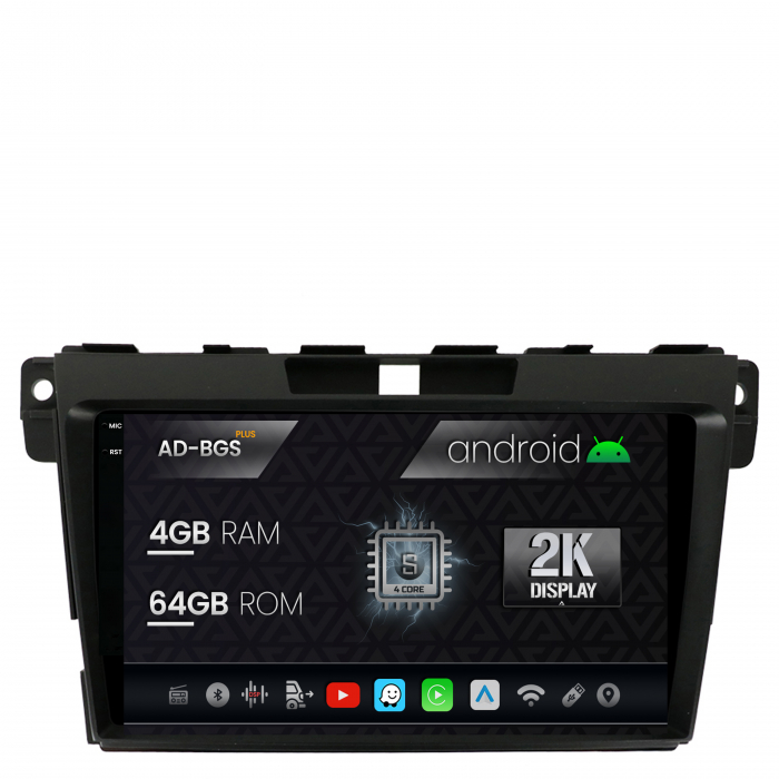 Navigatie Carplay Android OS Mazda CX-7 9" 4GB | AutoDrop.ro [1]