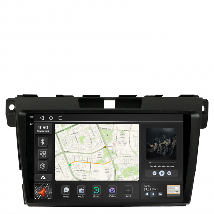 Navigatie Carplay Android OS Mazda CX-7 9" 4GB | AutoDrop.ro [2]