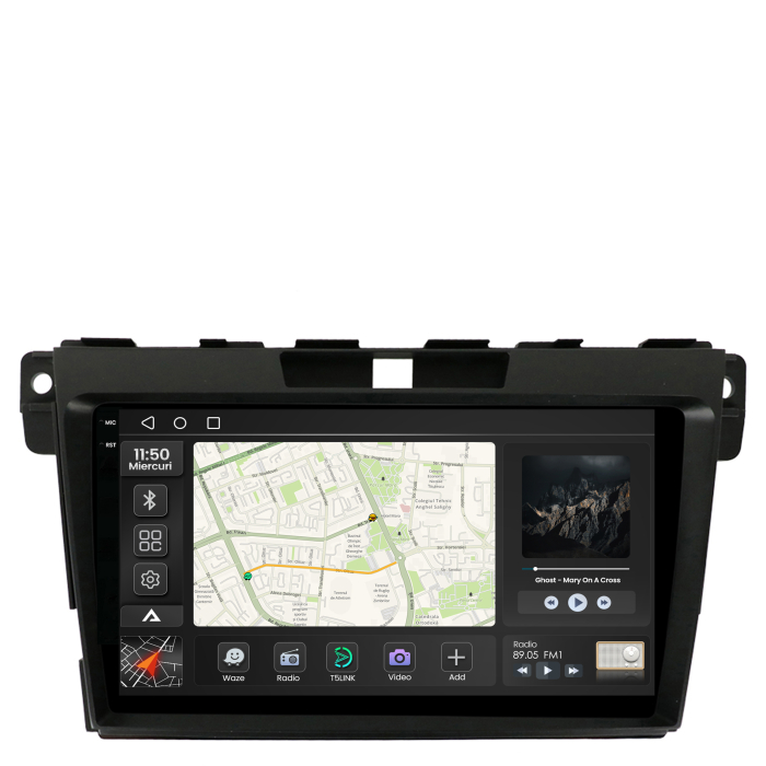 Navigatie Carplay Android OS Mazda CX-7 9" 4GB | AutoDrop.ro [2]