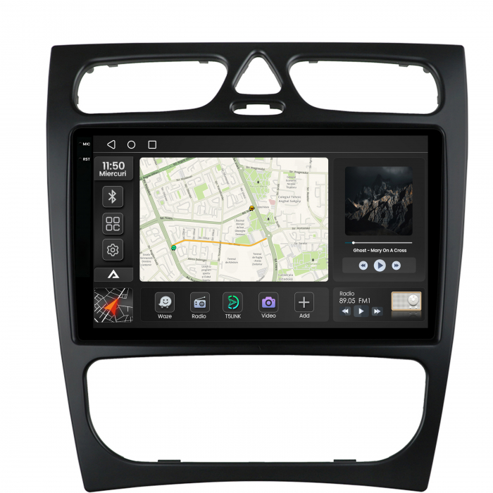 Carplay Android OS Mercedes W203, CLK 4GB | AutoDrop.ro [2]