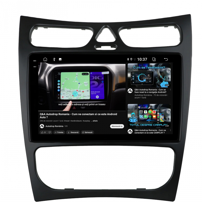 Carplay Android OS Mercedes CLK 4GB | AutoDrop.ro [9]