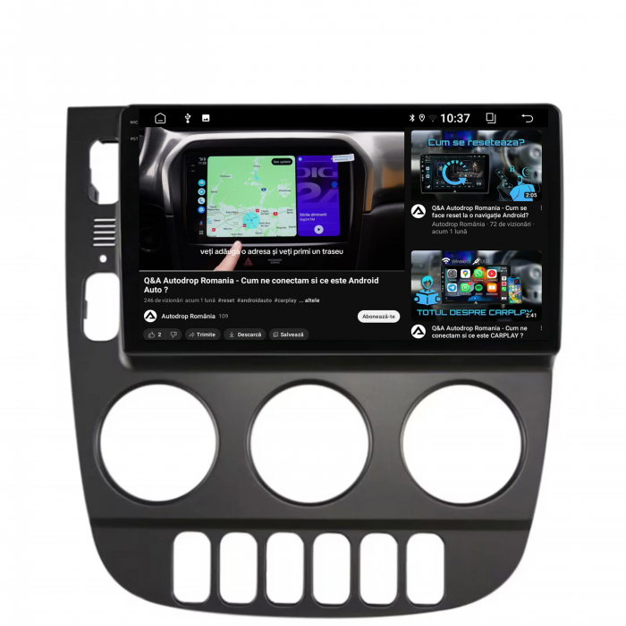Carplay Android OS Mercedes Benz ML W163 4GB | AutoDrop.ro [9]