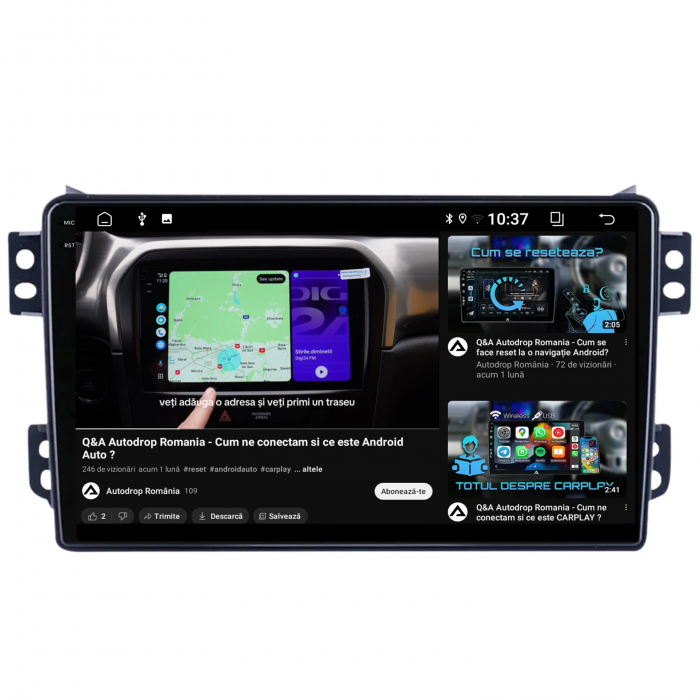Navigatie Carplay Android OS Opel Agila 4GB | AutoDrop.ro [7]