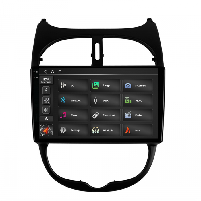 Carplay Android OS Peugeot 206 4GB | AutoDrop.ro [3]