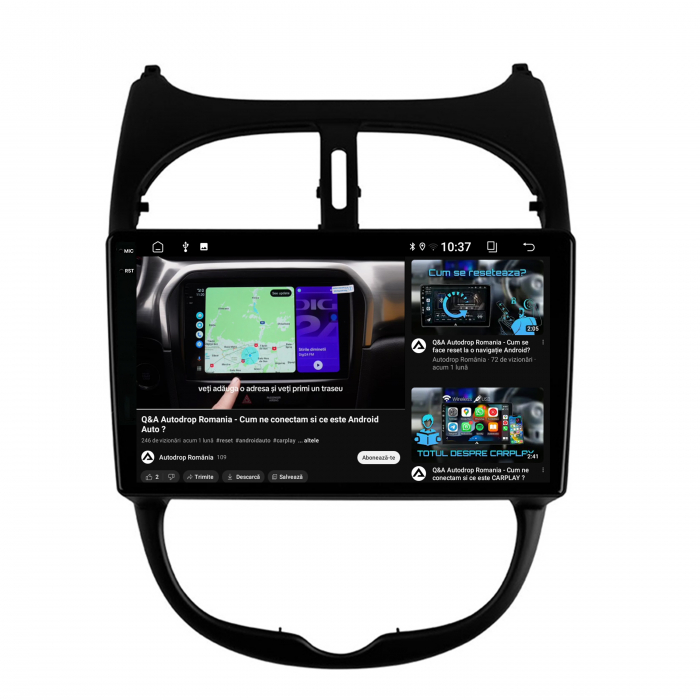 Carplay Android OS Peugeot 206 4GB | AutoDrop.ro [7]