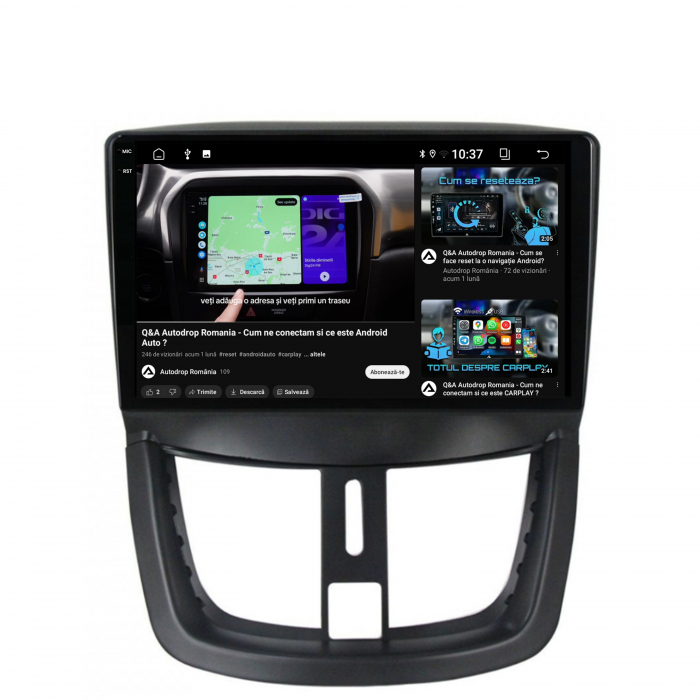 Carplay Android OS Peugeot 207 | AutoDrop.ro [9]