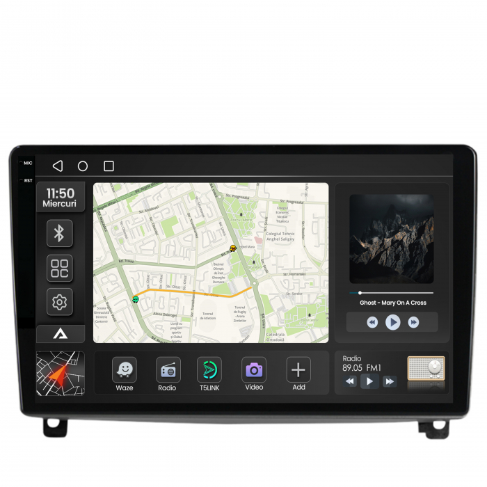 Navigatie Peugeot 407 Android 2+34GB AD-BGS | AutoDrop.ro [2]
