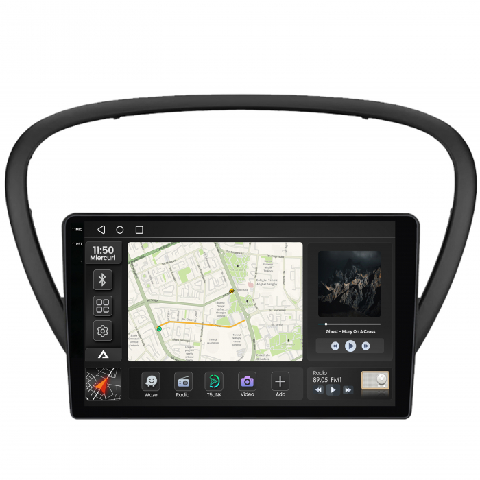 Navigatie Peugeot 607 Android 2+34GB AD-BGS | AutoDrop.ro [2]