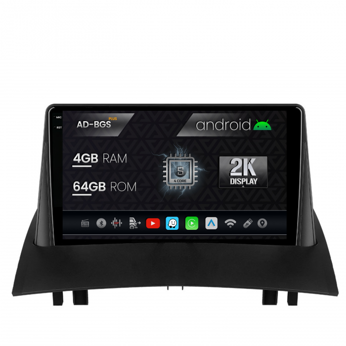 Carplay Android OS Renault Megane 2 9" 4GB | AutoDrop.ro [1]