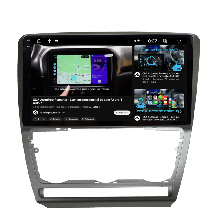 Carplay Android OS Skoda Octavia 2 | AutoDrop.ro [9]