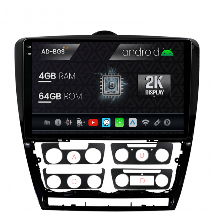 Carplay Android OS Skoda Octavia 2 | AutoDrop.ro [1]