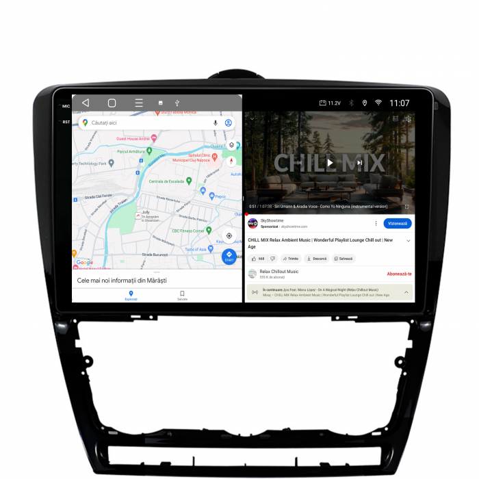 Carplay Android OS Skoda Octavia 2 | AutoDrop.ro [6]