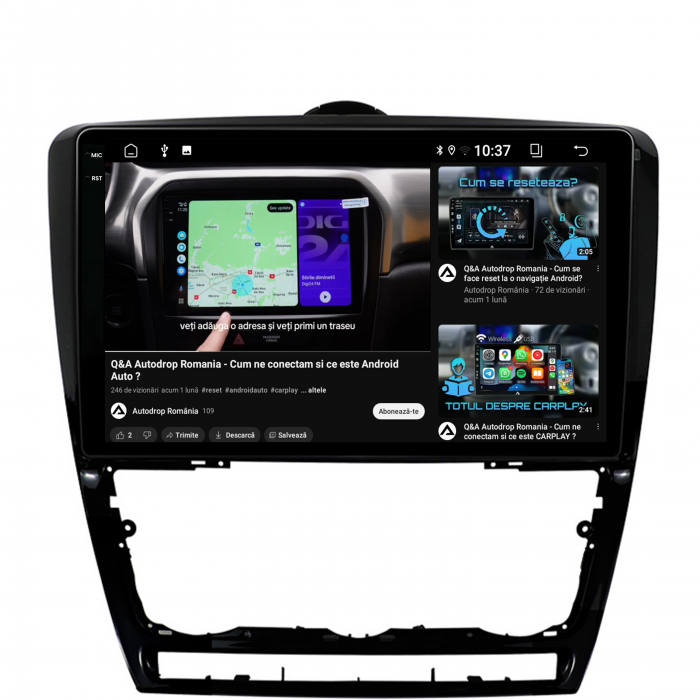 Carplay Android OS Skoda Octavia 2 | AutoDrop.ro [7]