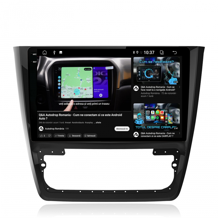 Carplay Skoda Yeti 4GB 10Inch Android  | AutoDrop.ro [9]