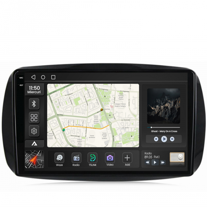 Carplay SMART Fortwo 2016-Prezent 2+34GB | AutoDrop.ro [2]