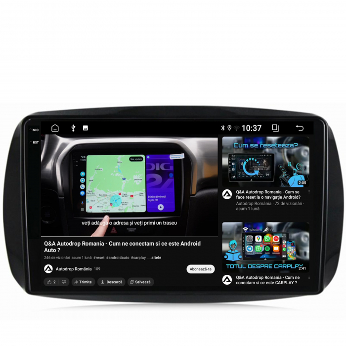 Carplay SMART Fortwo 2016-Prezent 2+34GB | AutoDrop.ro [8]