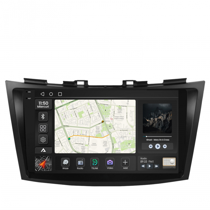 Navigatie Carplay Suzuki Swift 2011-2017 4GB | AutoDrop.ro [2]