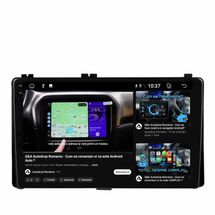 Navigatie Carplay Toyota Auris 2017-Prezent 4GB | AutoDrop.ro [9]