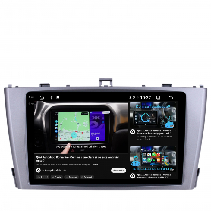 Carplay Carpad Android OS Toyota Avensis | AutoDrop.ro [9]
