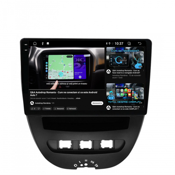Carplay Android OS Toyota Aygo 4GB | AutoDrop.ro [9]