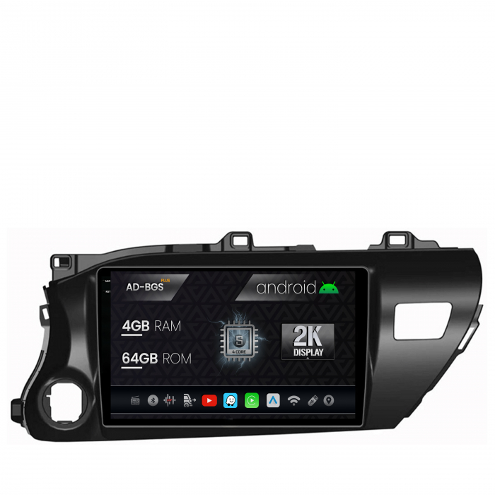 Carplay Android OS Toyota Hilux 4GB | AutoDrop.ro [1]