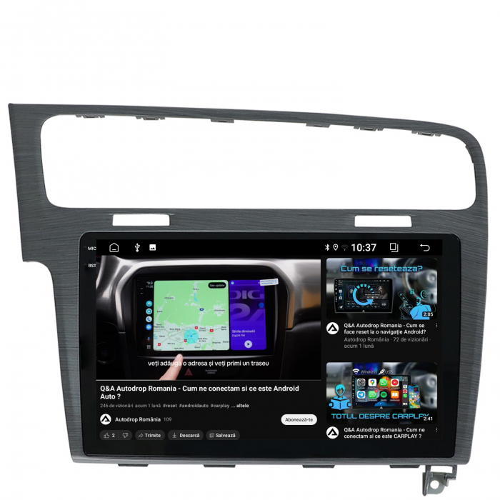 Carplay Android OS Volkswagen Golf 7 4GB | AutoDrop.ro [9]